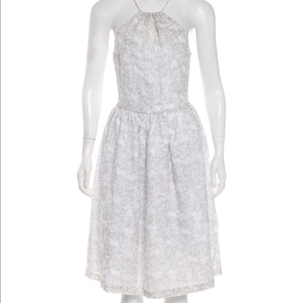 Steven Alan Knee Length Halter Dress